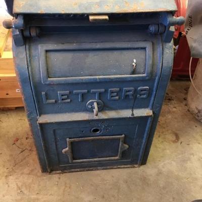 antique mailbox