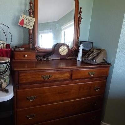 antique dresser - was told brought from Larry Hagman Cousins estate 