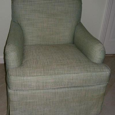 Pair Hickory Furniture Arm Chairs