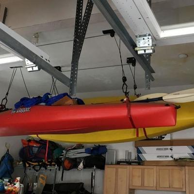 Dagger and Necky kayaks