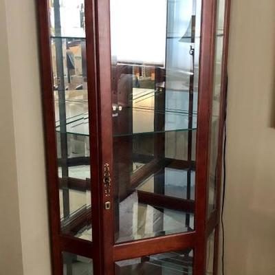 Lighted curio
