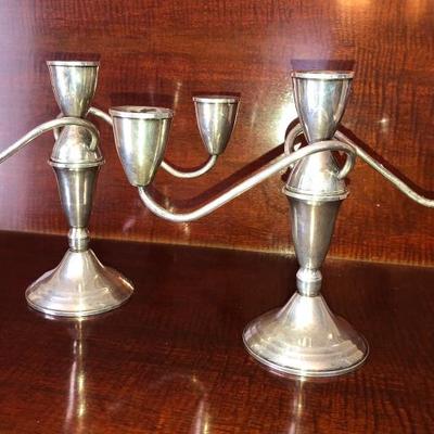 Sterling Candelabra