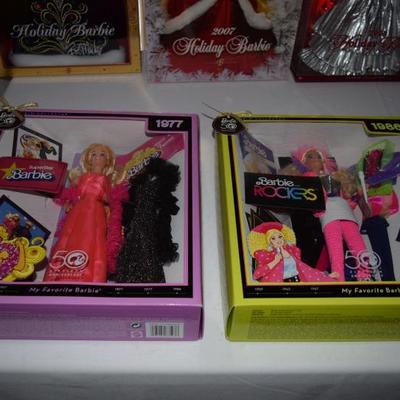 1977 Superstar Barbie 50th Anniversary & 1983 Barbie Rockers 50th Anniversary