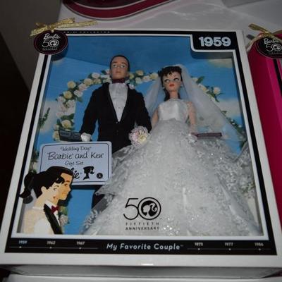 1959 Wedding Day Barbie & Ken Gift Set 50th Anniversary