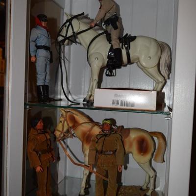 Roy Rogers & Trigger
Tonto & Horse Figurines
