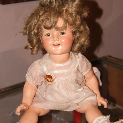Shirley Temple composition doll
