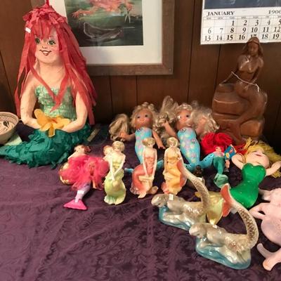 Great mermaid collection of all types including little mermaid items mermaid fishing lure and other mermaid prints and posters