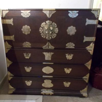 Chinese chest of drawers $385
44 X 18 X 47