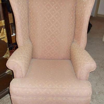Wing back chair $65