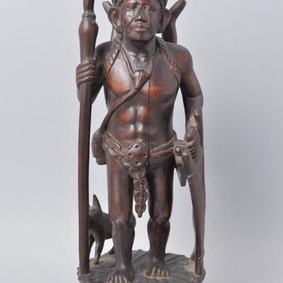 Carved Tribal Figure