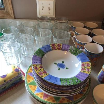 plates & glassware