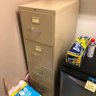 Filing Cabinet & Household Items