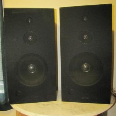 Two Sanyo Speakers
