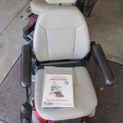 Pride Power Chair - Includes Manual