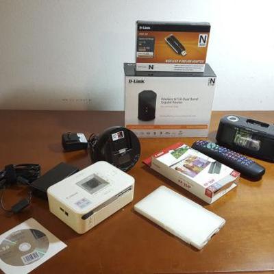 FKT024 D-Link Band Router, Remote, Canon Selphy Printer & More
