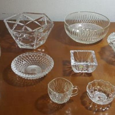 FKT007 Vintage Lead Crystal & Crystal Cut Glass Collection
