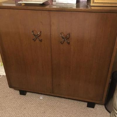 Herman Miller cabinet with interior drawers and ...
