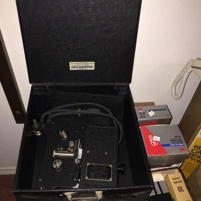8mm movie projector