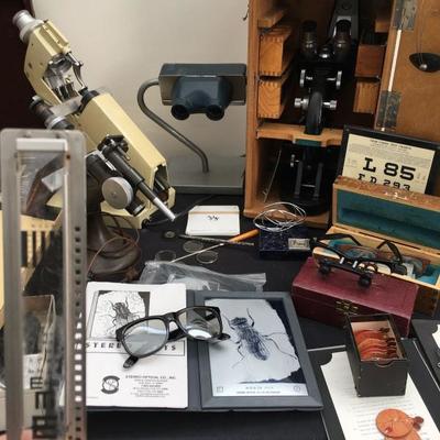 Optometrist Oddities and Kinei Microscope