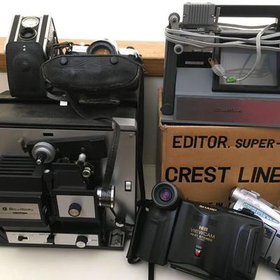 New and Vintage Electronics, Cameras