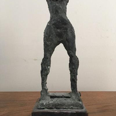 Brutalist Bronze Sculpture