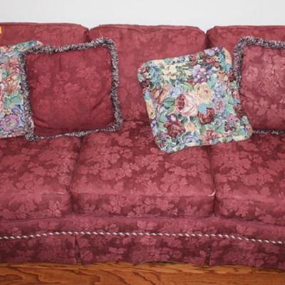 Nice three cushion sofa