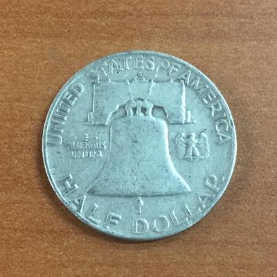 1958 Franklin Half Dollar