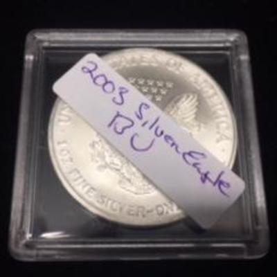 2003 BU American Silver Eagle