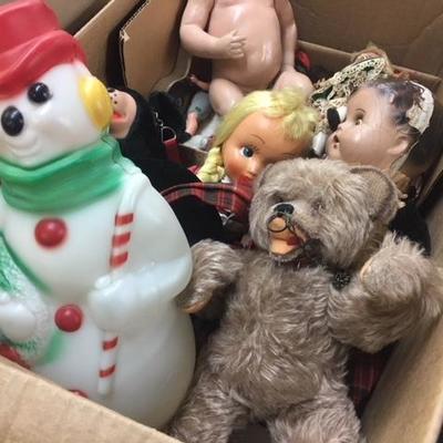 Doll Box Lot