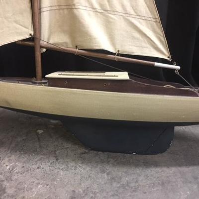 Wood Sailboat