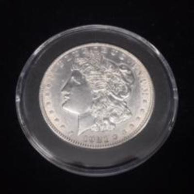 1821 AU Morgan Dollar