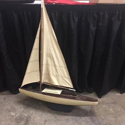 Wood Sailboat
