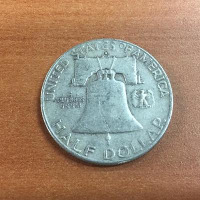 1961 Franklin Half Dollar