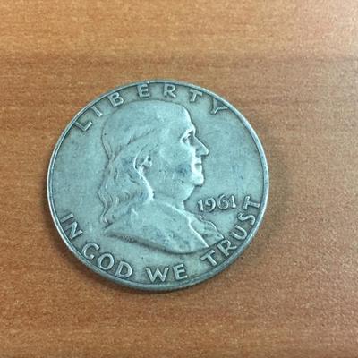 1961 Franklin Half Dollar