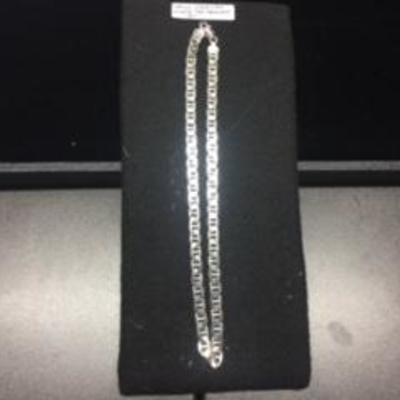 18" Sterling Silver Necklace-1.4 Oz.