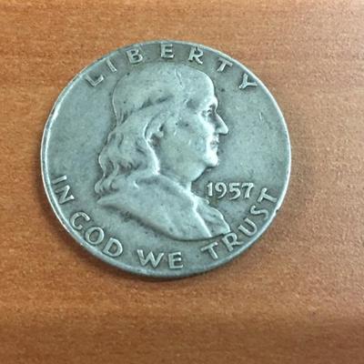 1957 Franklin Half Dollar