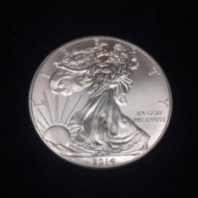 2014 BU American Silver Eagle