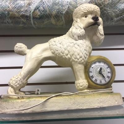 Poodle Clock