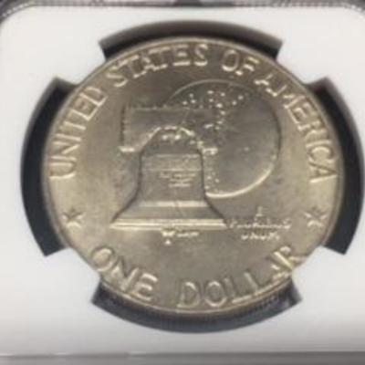 1976-D MS65 Bicentennial Eisenhower Dollar