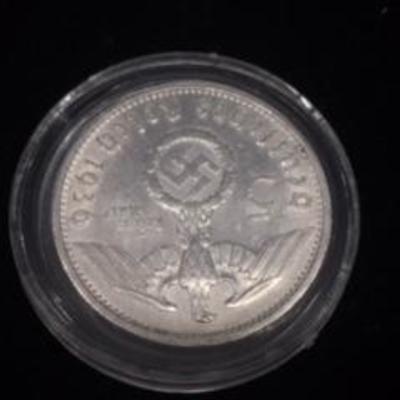 1936-A Third Reich 5 Reichsmark