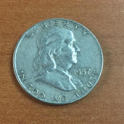 1957 Franklin Half Dollar