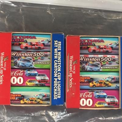 2 Packs of Winston Cup Lighters