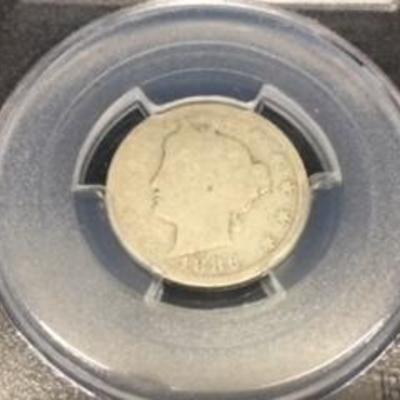1886 FR02 Liberty Head Nickel