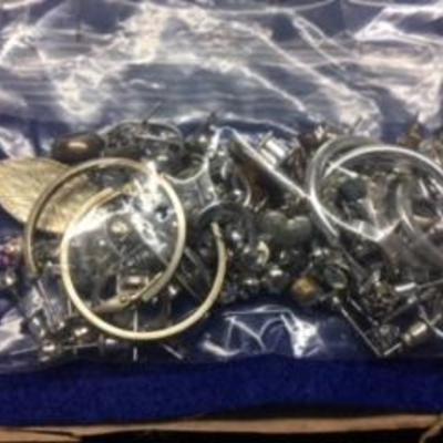 Tray of Bling & Earrings