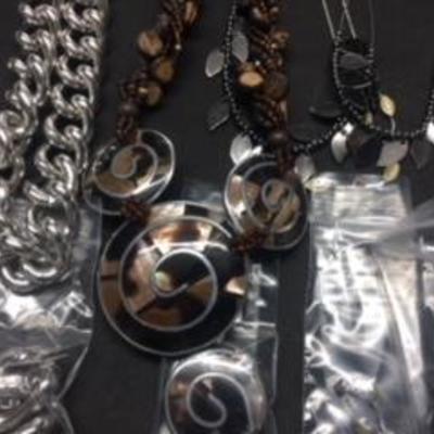 Tray of 9 Necklace & Earring Sets