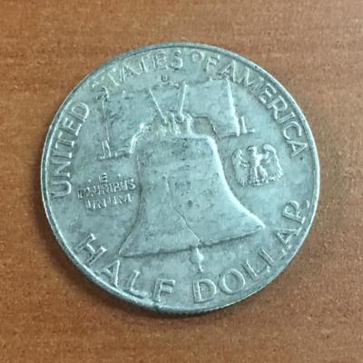 1959 Franklin half Dollar
