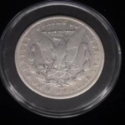 1890-CC Morgan Dollar