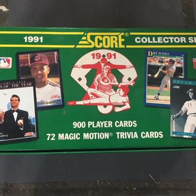 1991 Score Baseball Card Set