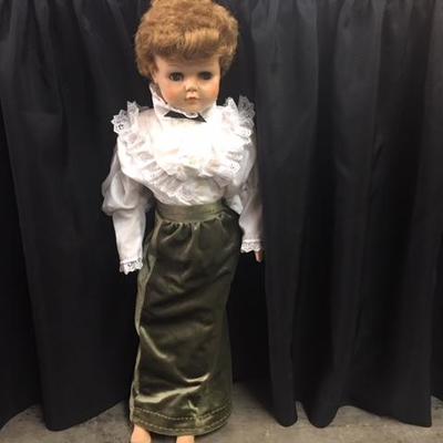 1950's Doll Green Skirt