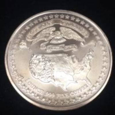 1 Oz. Great horned Owl Copper Proof